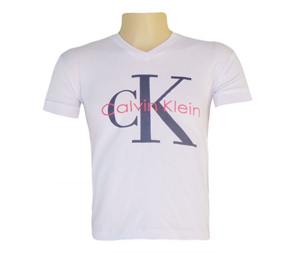 Camisa Calvin klein Viscolycra Branca MOD:75125